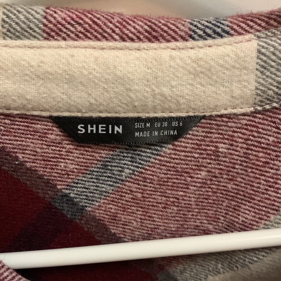 FALL PLAID shacket - Picture 2 of 3